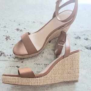Brand New Aldo Leather Wedge Sandal - New
